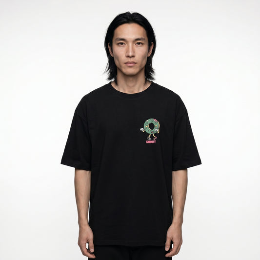 Shout Oversize Zombie Donut Unisex T-Shirt