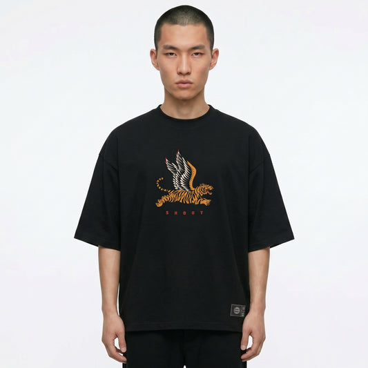 Shout Wild Hunt Unisex Boxy Fit Tişört