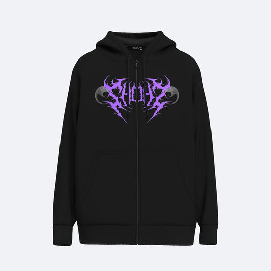 Oversize Shout Limited Edition Caim Unisex Zip Up Hoodie