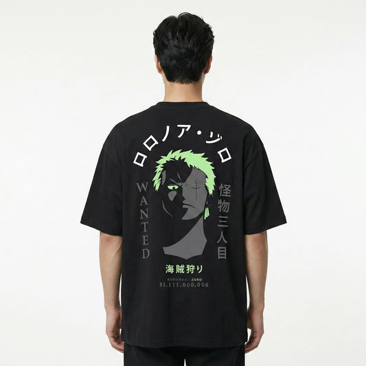Shout One Piece Roronoa Zoro Unisex Oversize Tişört