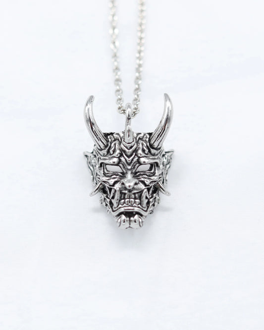 Shout Oni Mask Necklace