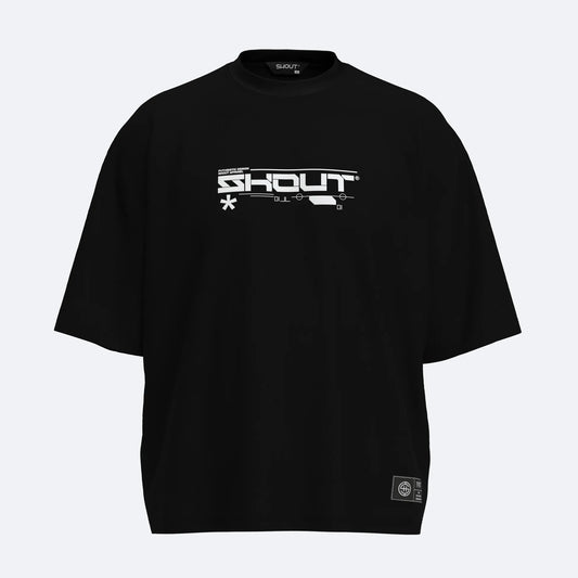 Shout Oversize Cyber 2088 Unisex Boxy Fit T-Shirt