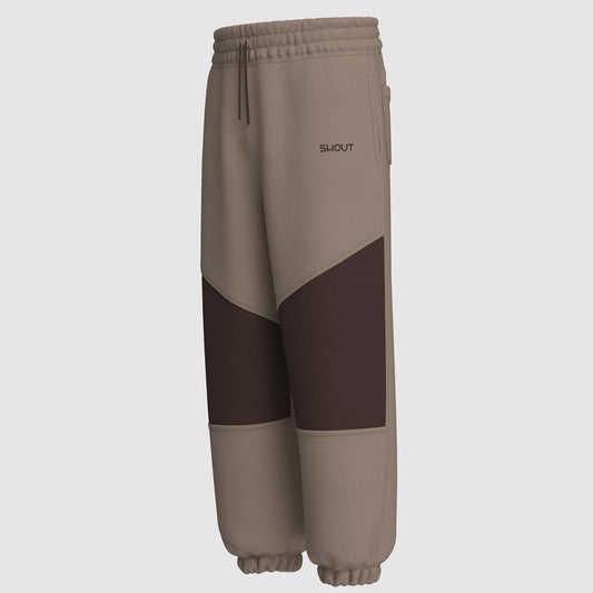 Shout Oversize Unisex Patchwork Jogger Pantolon