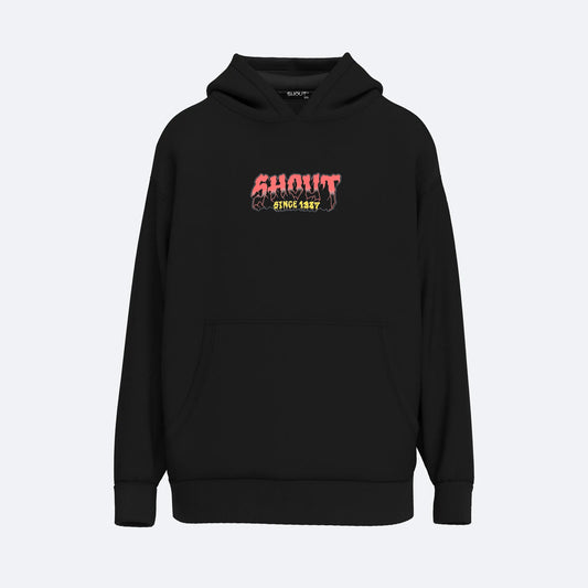 Shout Oversize We Are Nightmare In Your Dreams Unisex Hoodie