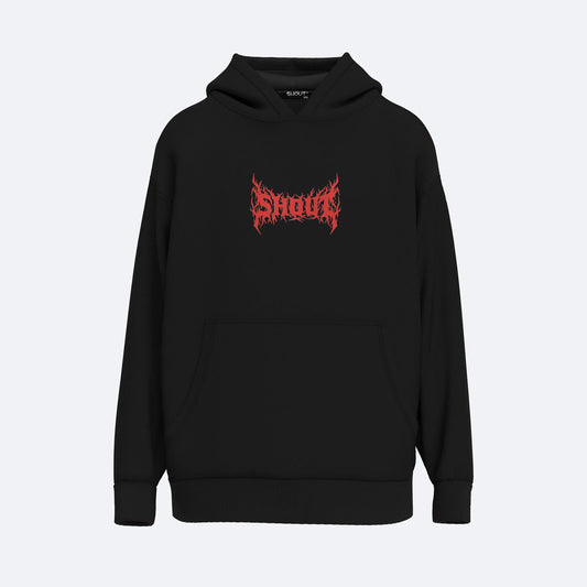 Shout You Are Invited! Oldschool Oversize Unisex Hoodie