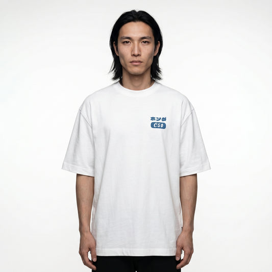 Shout Vintage Oversize Honda C50 Super Cub Unisex T-Shirt