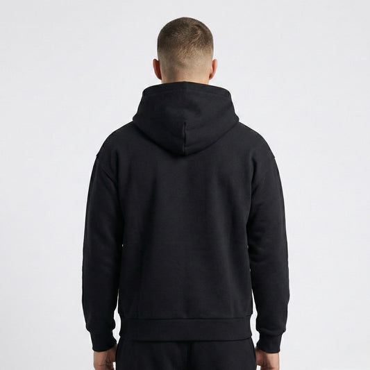 Oversize Shout Basic Unisex Boxy Fit Heavyweight Zip Up Hoodie