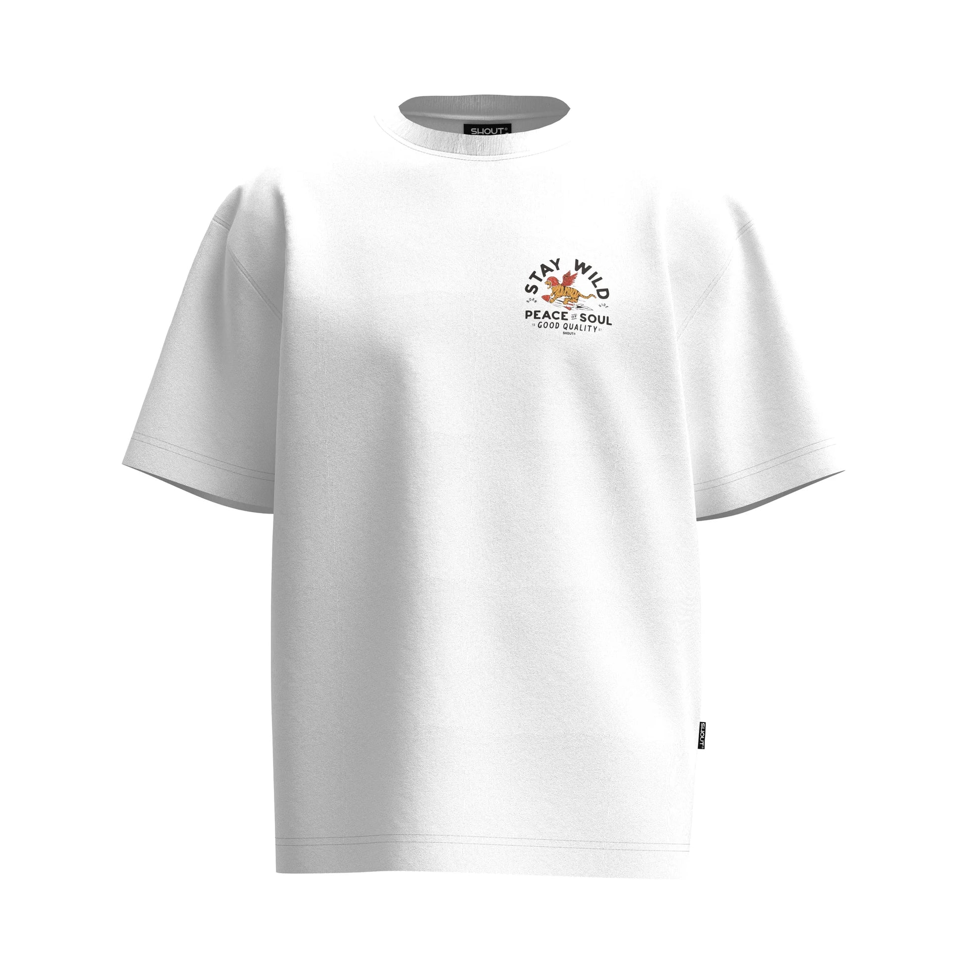 Oversize Shout Stay Wild Unisex T-Shirt