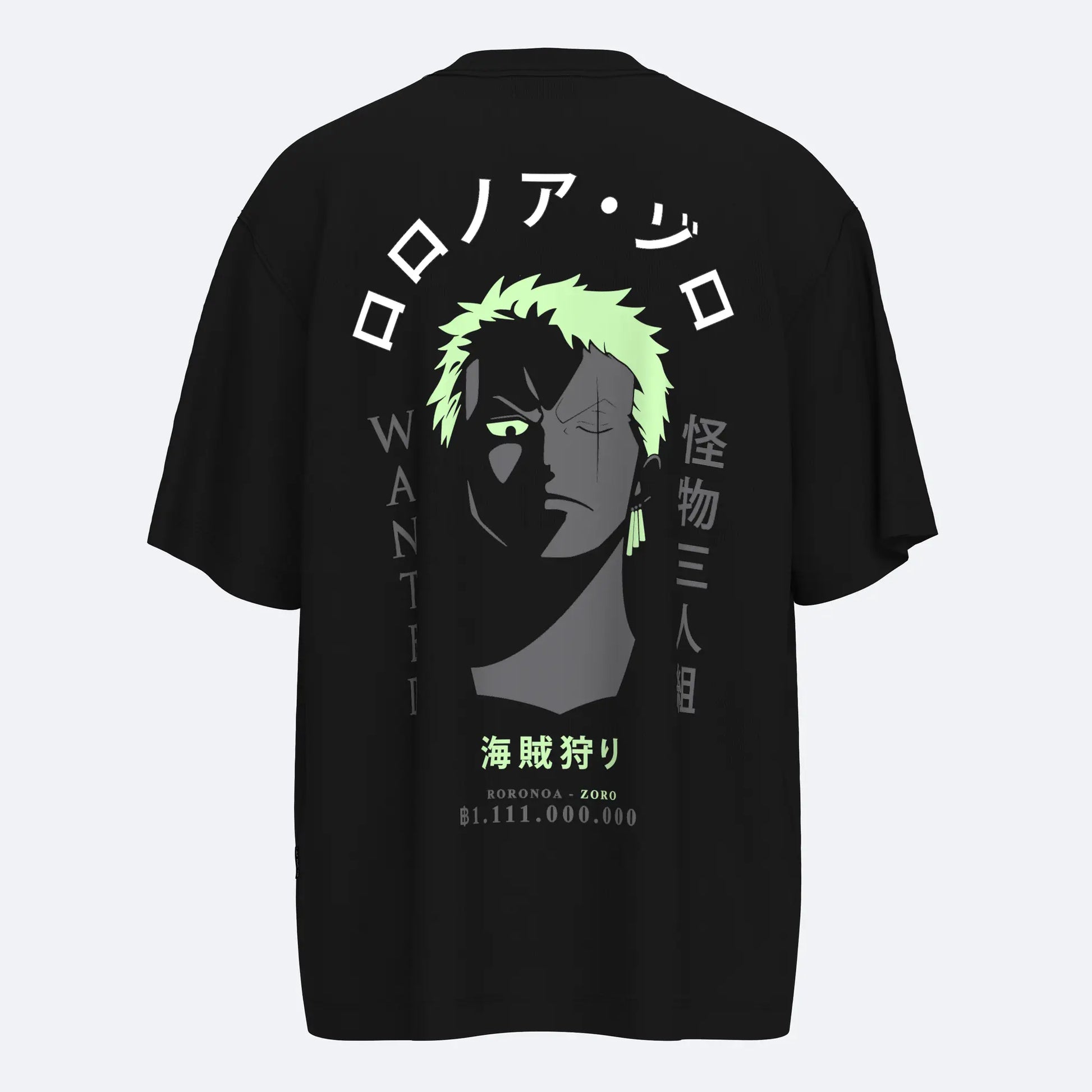 Shout One Piece Roronoa Zoro Unisex Oversize Tişört