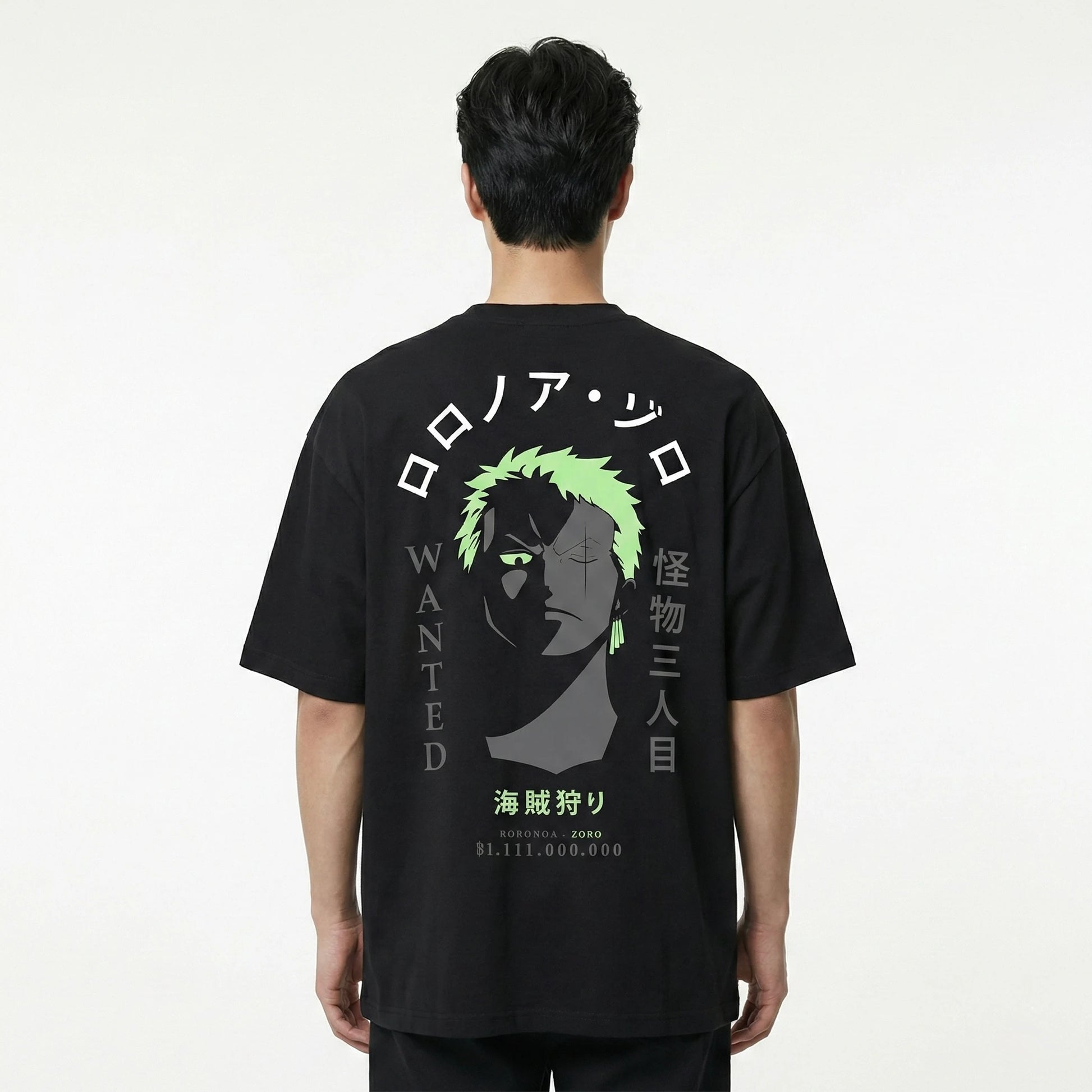 Shout One Piece Roronoa Zoro Unisex Oversize Tişört