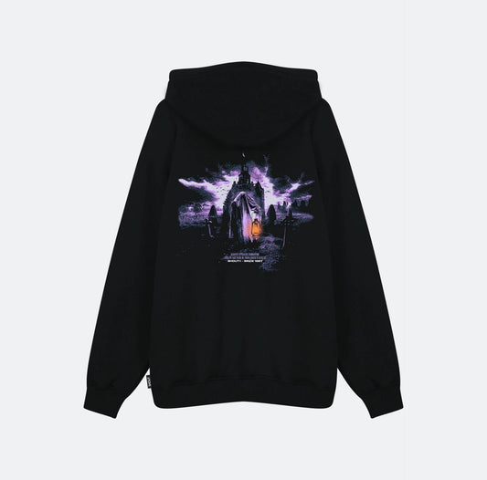 Shout Oversize Afraid Of The Dark Unisex Hoodie