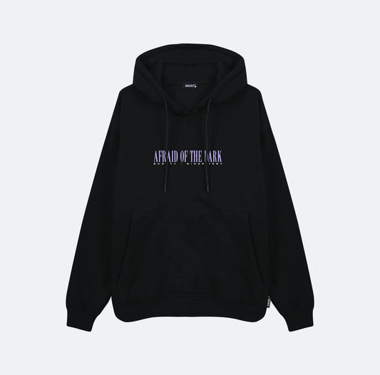 Shout Oversize Afraid Of The Dark Unisex Hoodie