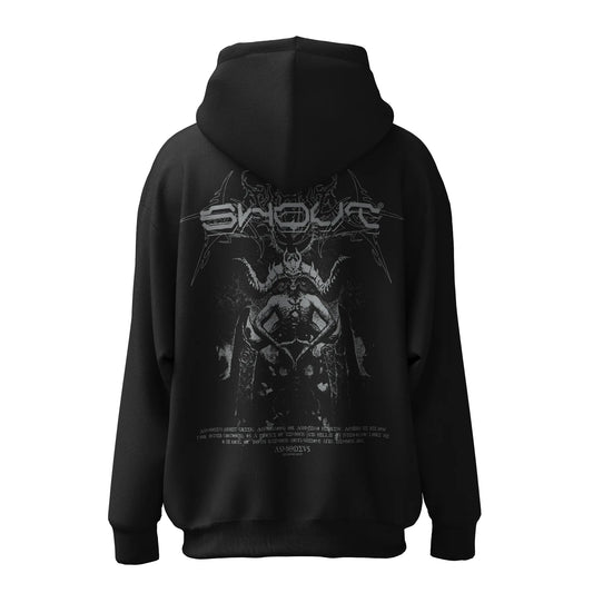Shout Oversize Asmodeus Unisex Zip Up Hoodie