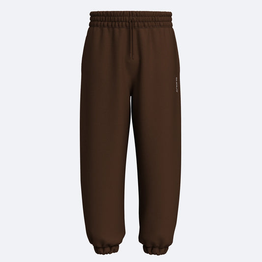 Shout Oversize Basic Brown Unisex Jogger Pantolon