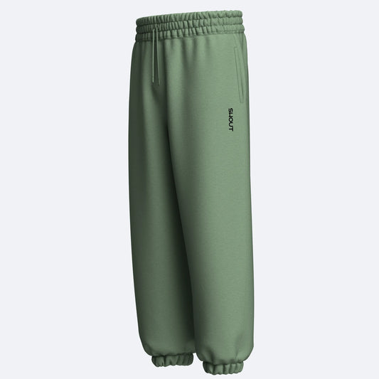 Shout Oversize Basic Mint Green Unisex Jogger Pantolon