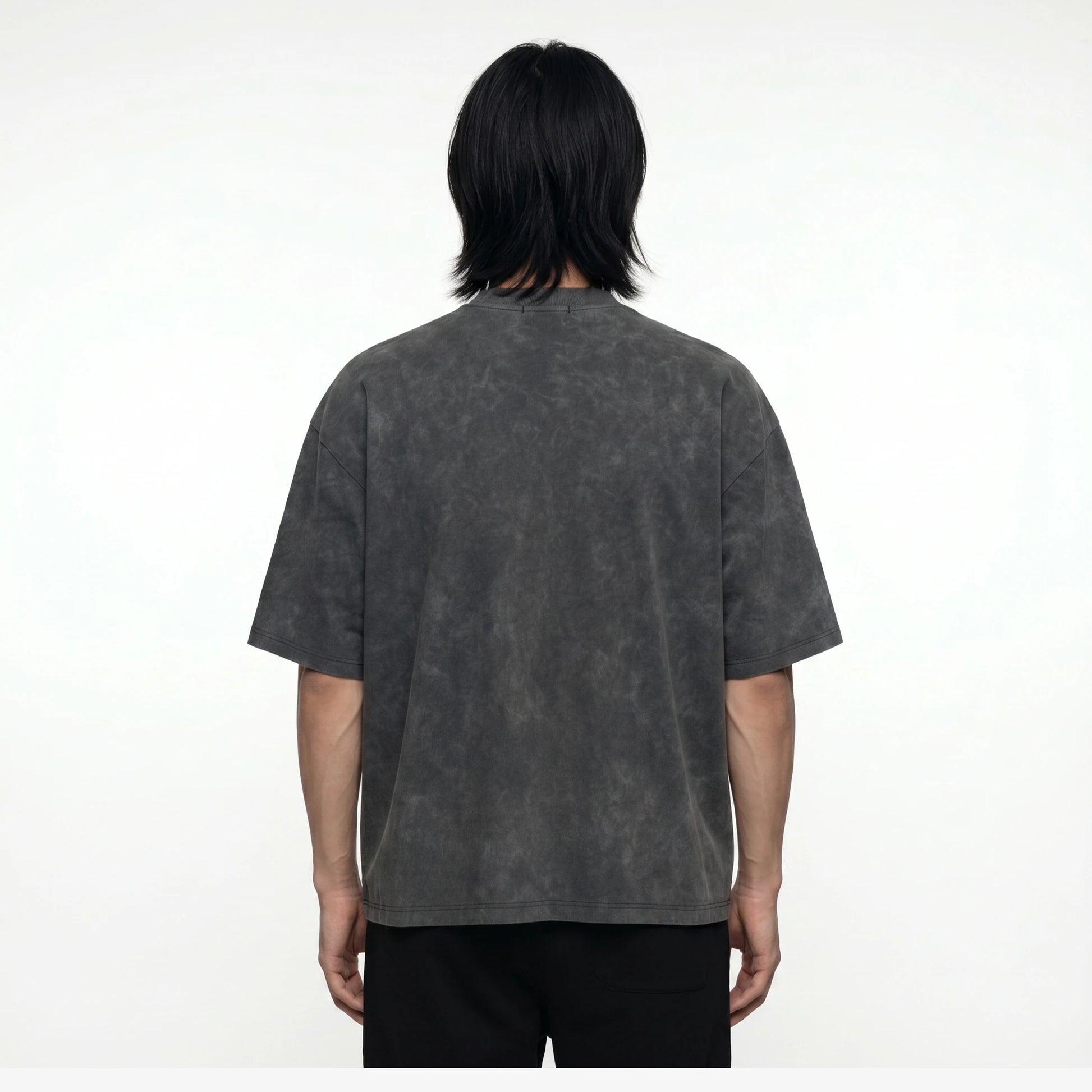 Shout Oversize Boxy Fit Heavyweight Washed Unisex T-Shirt