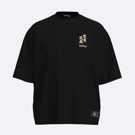 Shout Oversize Musashi Tiger Unisex Boxy Fit T-Shirt