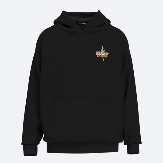 Shout Oversize Musashi vs Sasuke Unisex Hoodie