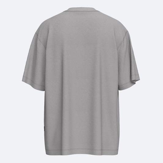 Shout Oversize New Logo Basic Grey Unisex T-Shirt
