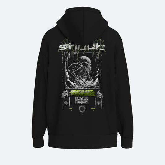 Shout Oversize Night Crawler Unisex Hoodie