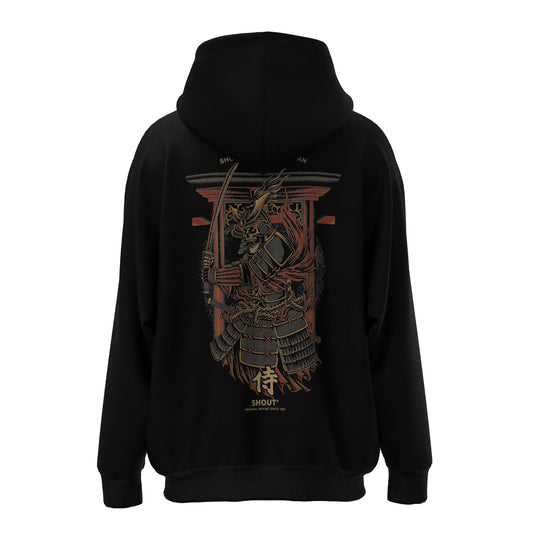 Shout Oversize Samurai Japan Unisex Hoodie