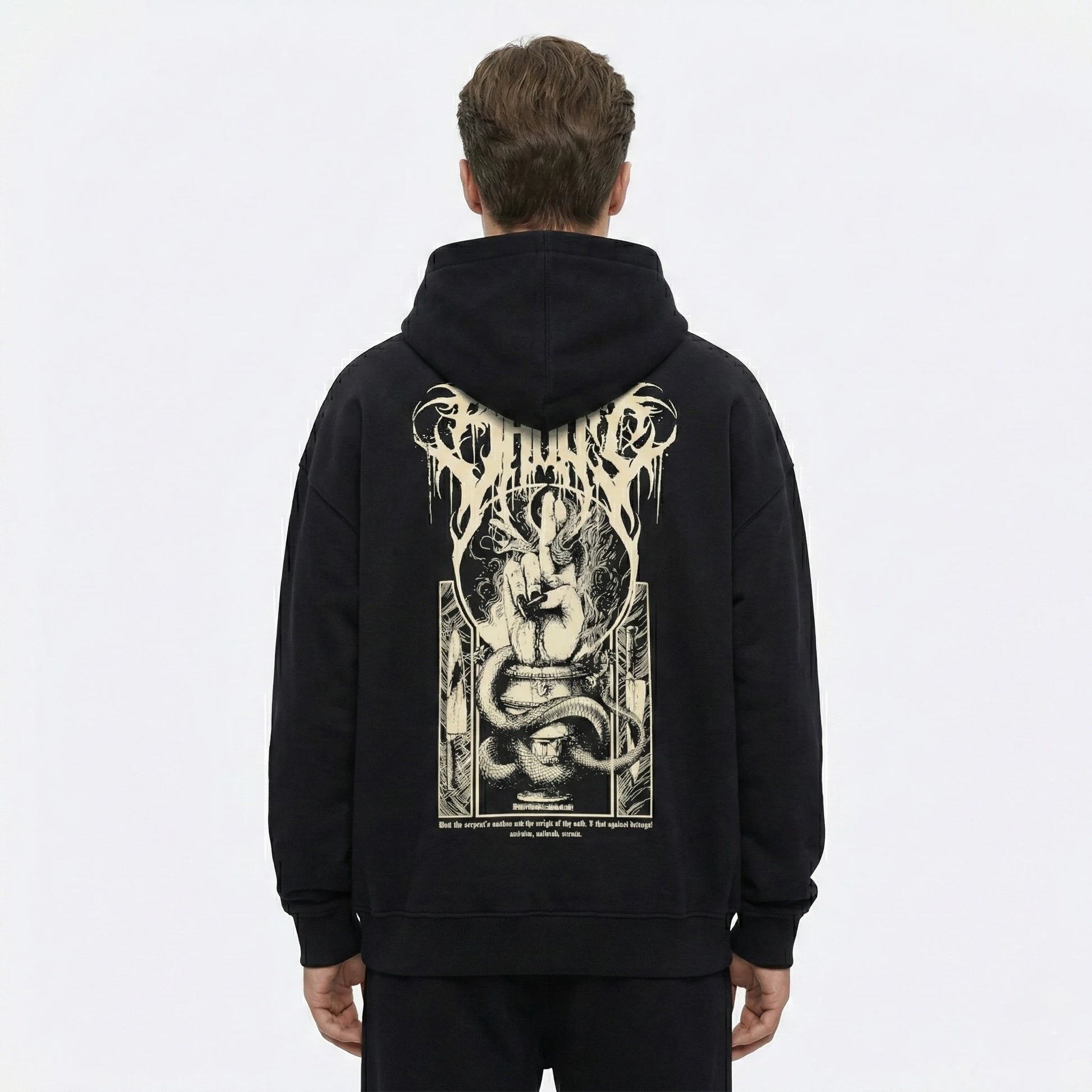 Shout Oversize Serpents Oath Unisex Hoodie