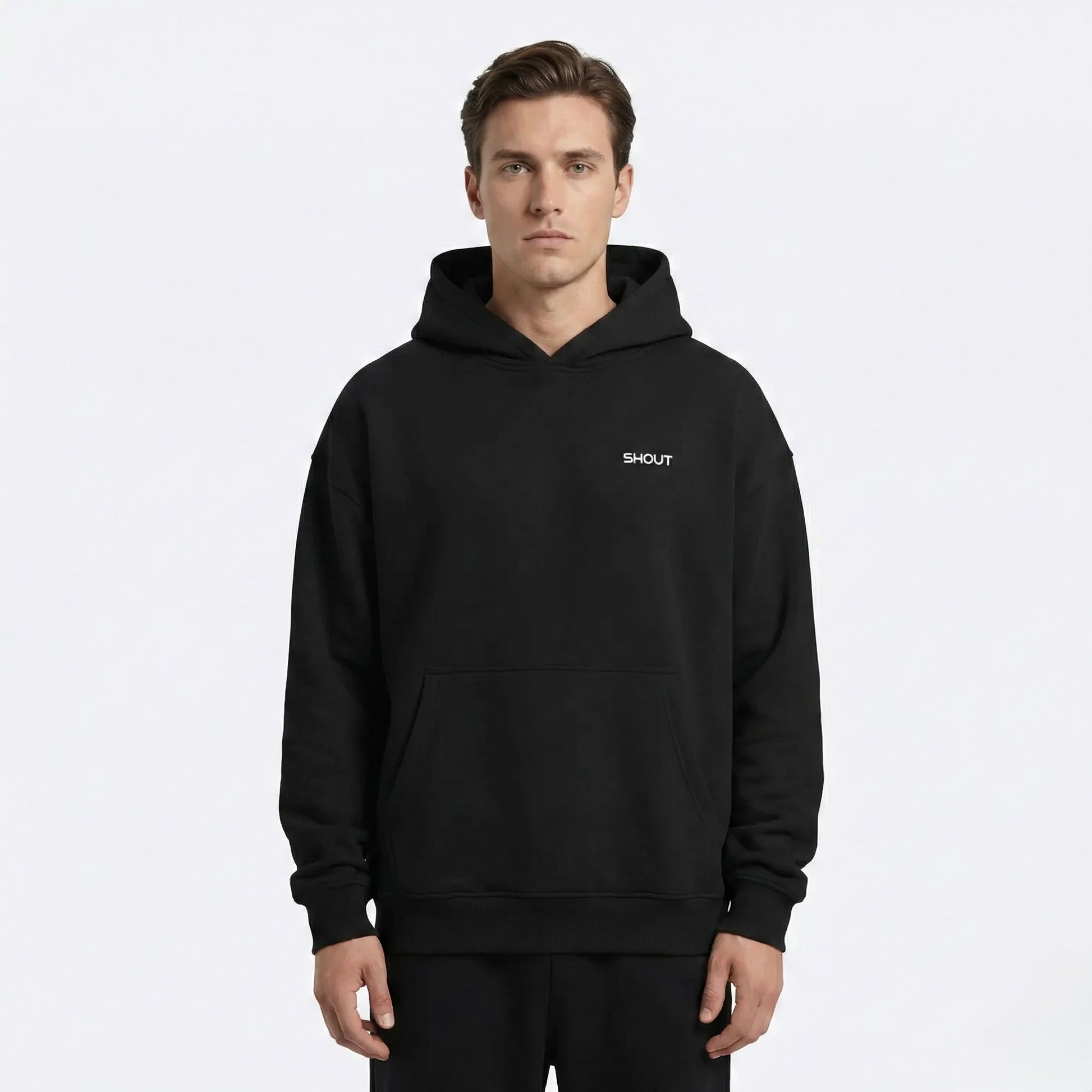 Shout Oversize The Day Will Come Unisex Hoodie