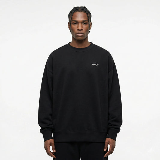 Shout Oversize The Day Will Come Unisex Sweatshirt
