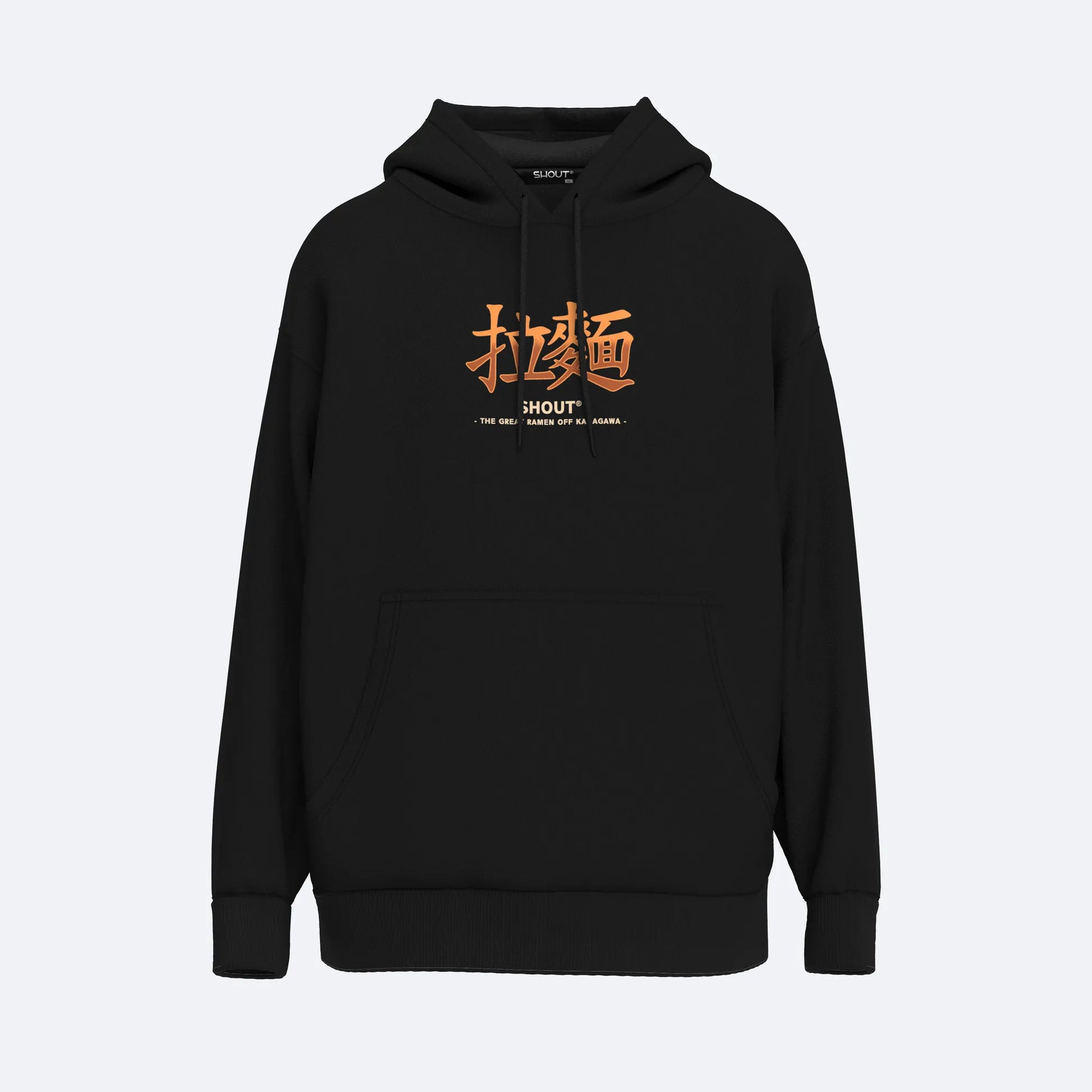 Shout Oversize The Great Ramen Off Kanagawa Unisex Hoodie