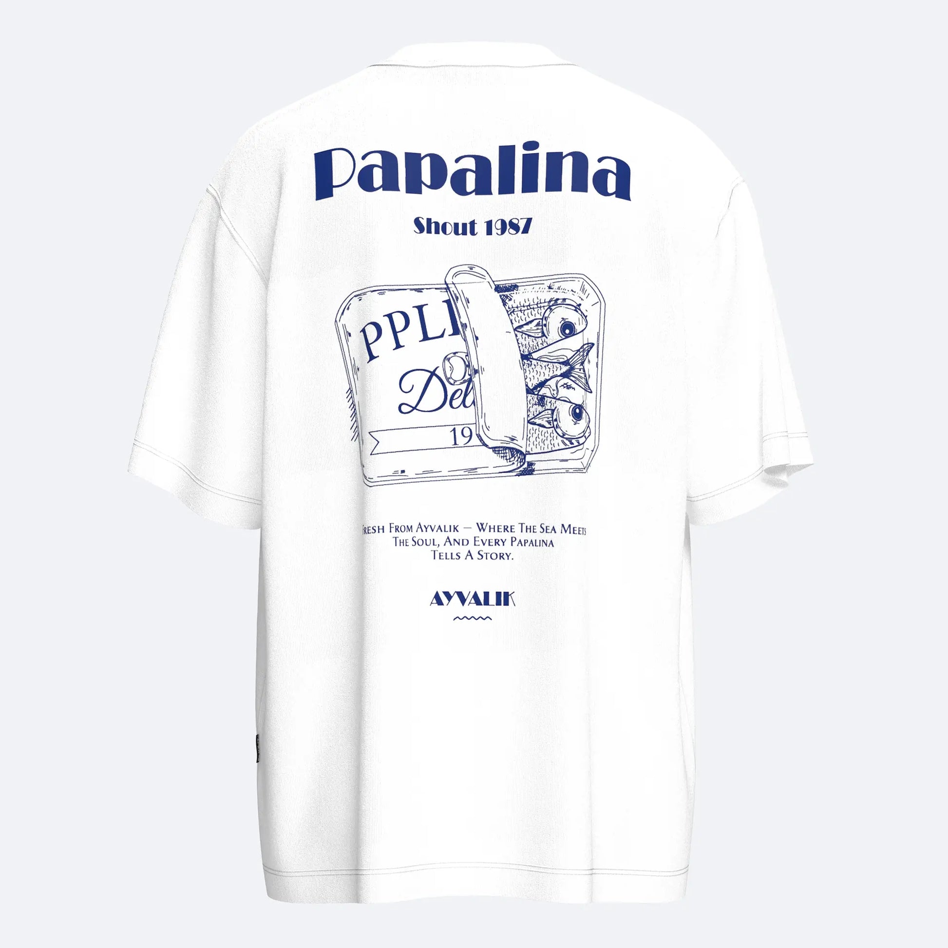 Shout Papalina Ayvalık Oversize Unisex T-Shirt