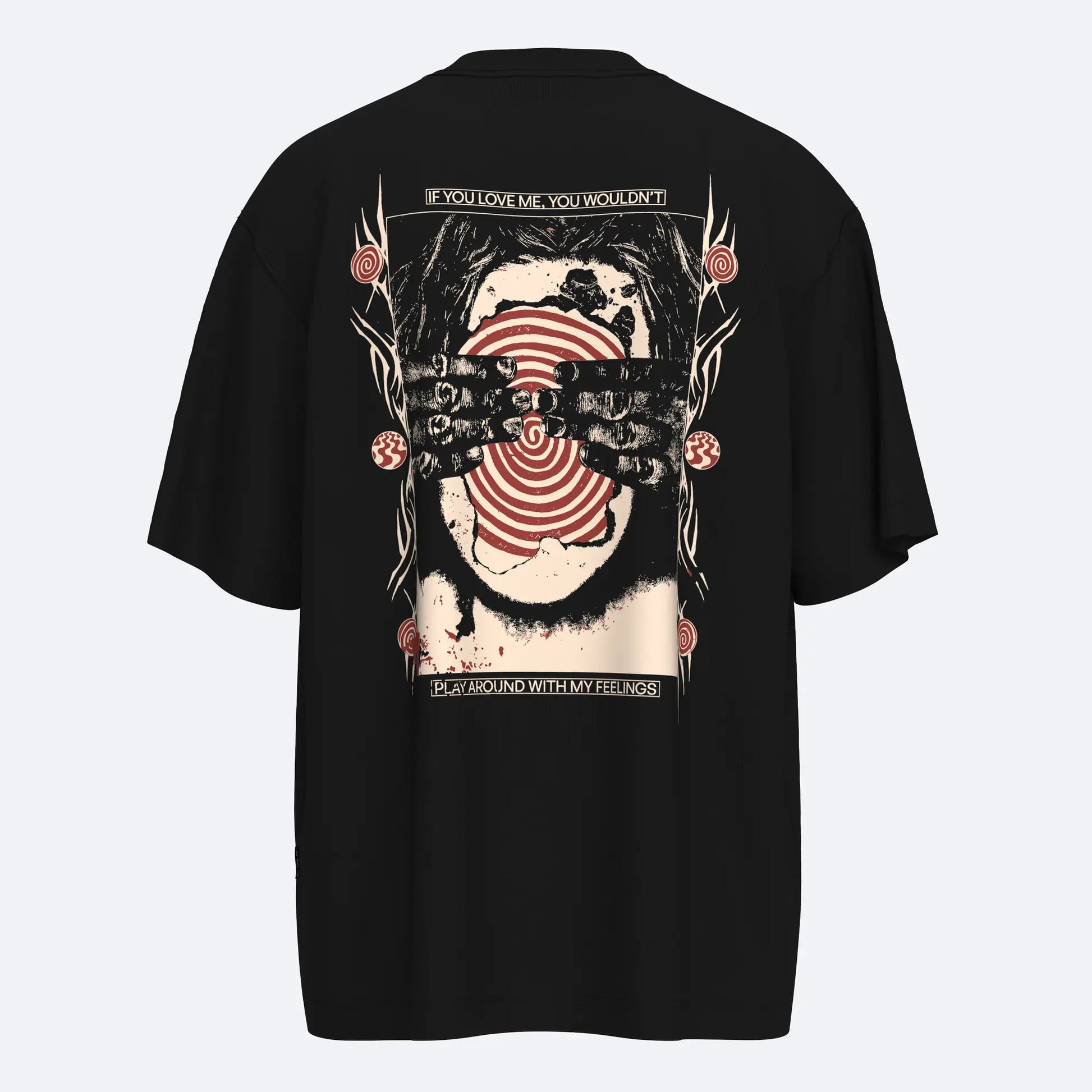 Shout Play Around With My Feelings Unisex Oversize Tişört