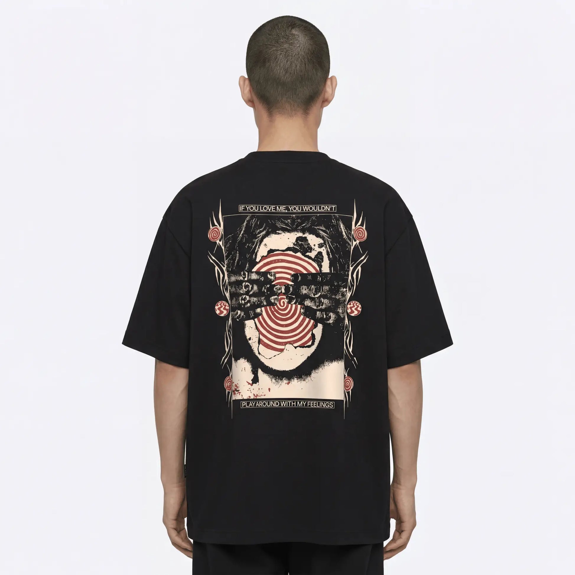 Shout Play Around With My Feelings Unisex Oversize Tişört