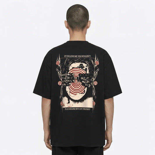 Shout Play Around With My Feelings Unisex Oversize Tişört