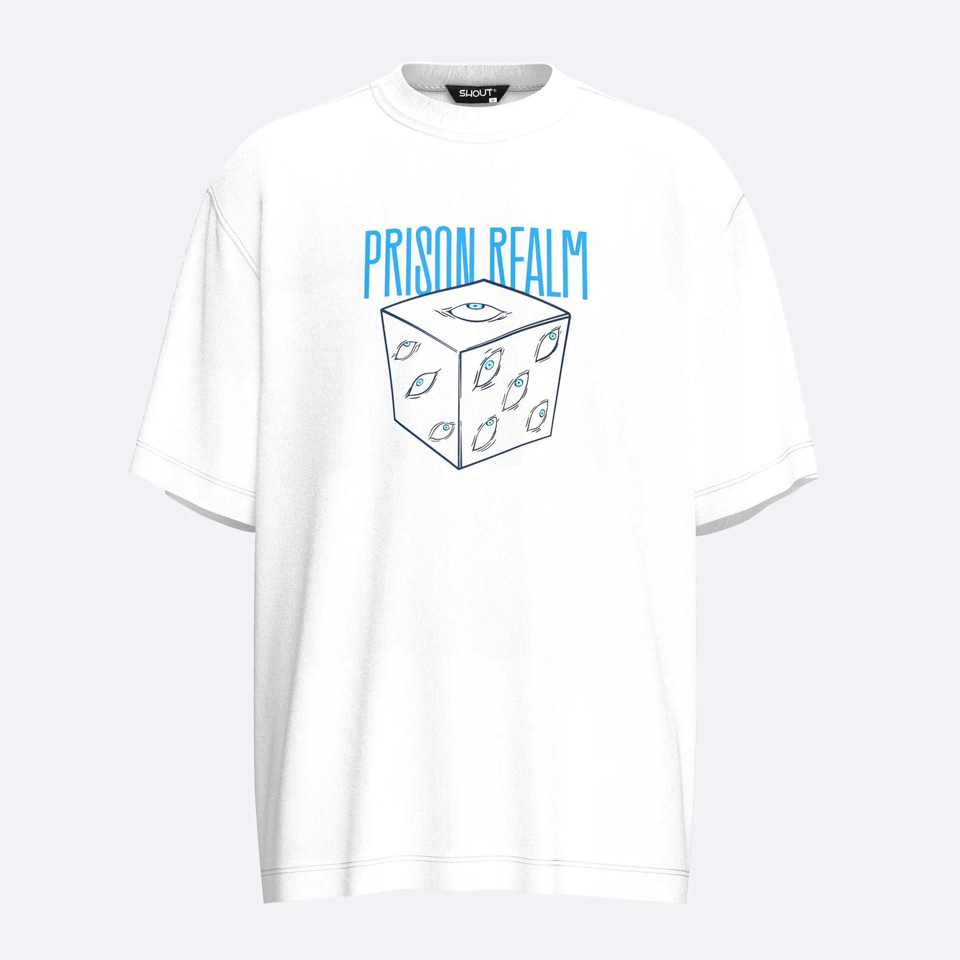 Shout Prison Realm Unisex Oversize Tişört