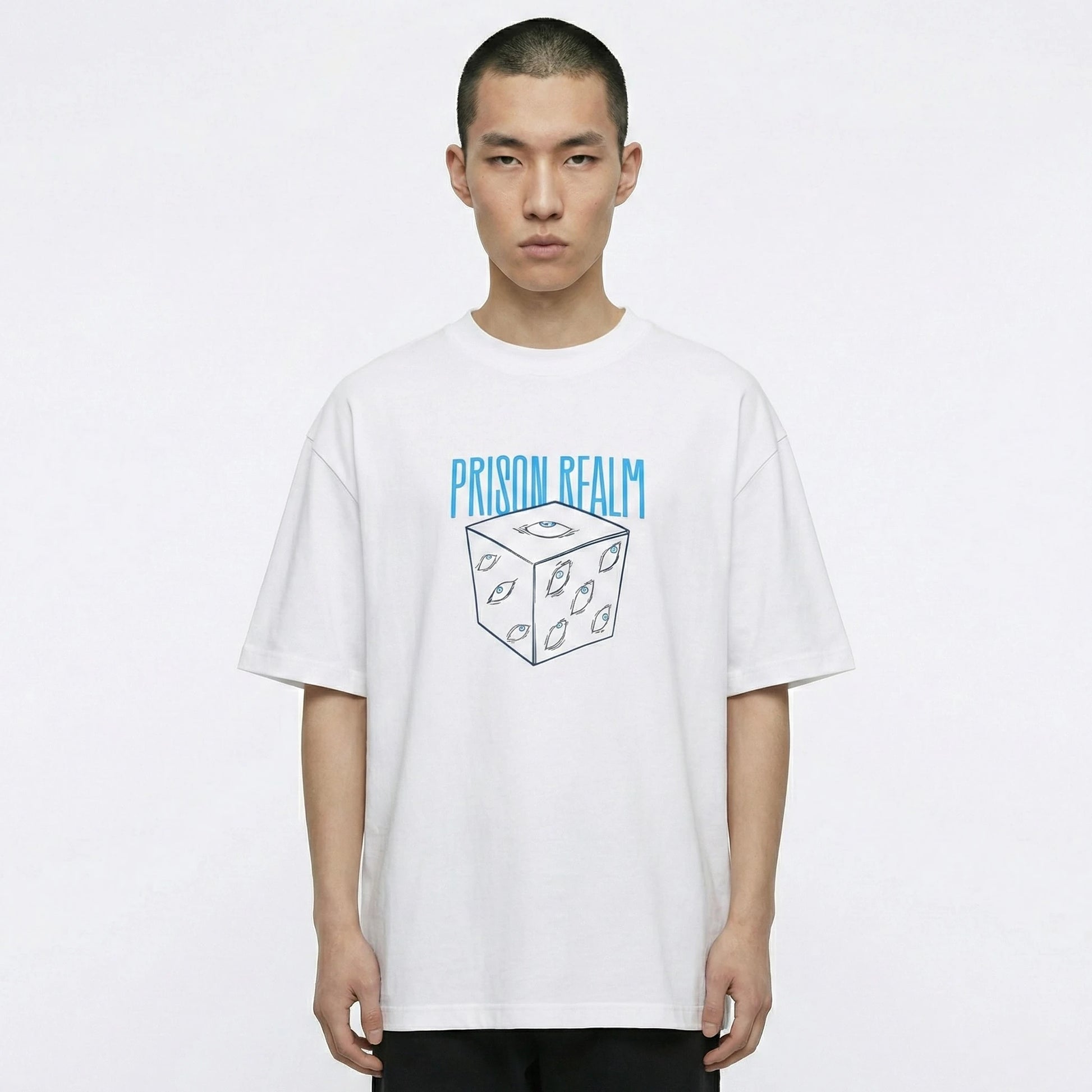 Shout Prison Realm Unisex Oversize Tişört