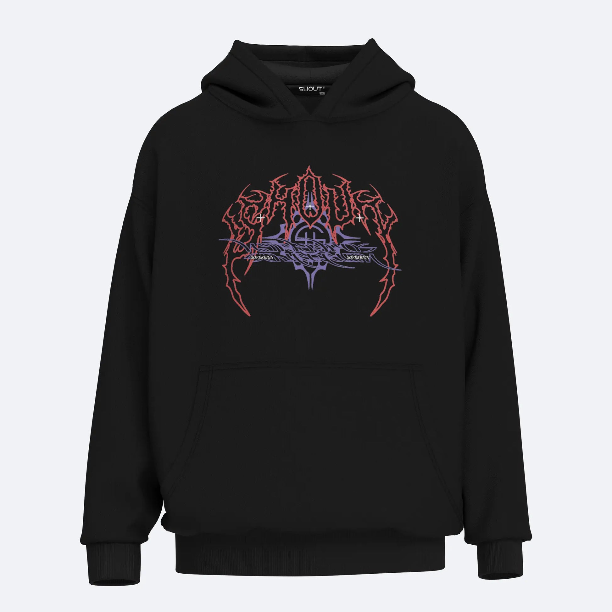 Shout Sovereign Unisex Oversize Hoodie