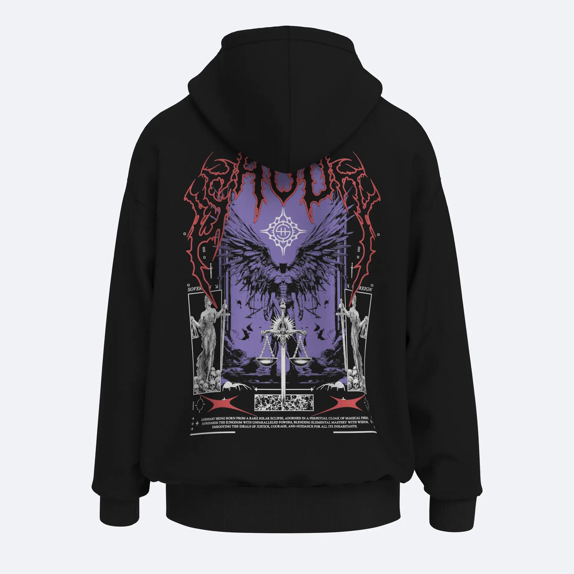 Shout Sovereign Unisex Oversize Hoodie