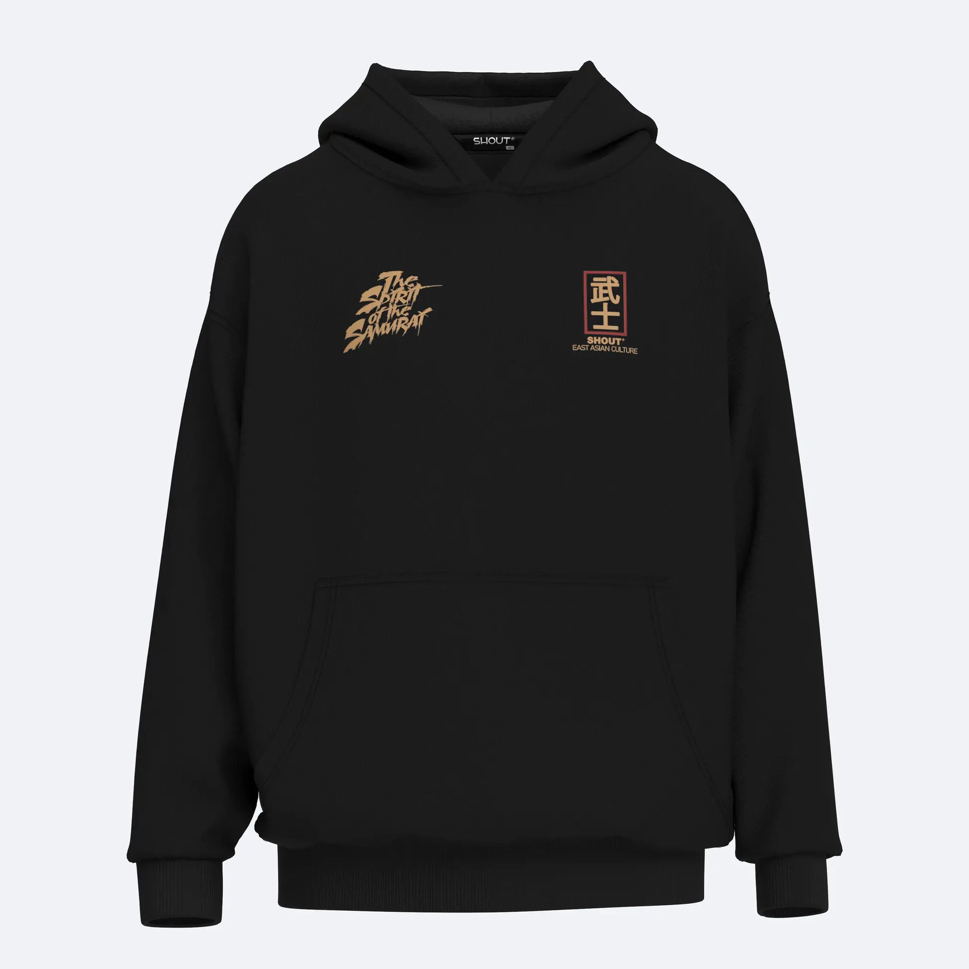 Shout The Spirit Of The Samurai Unisex Oversize Hoodie