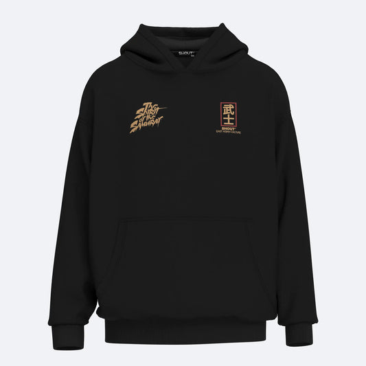 Shout The Spirit Of The Samurai Unisex Oversize Hoodie