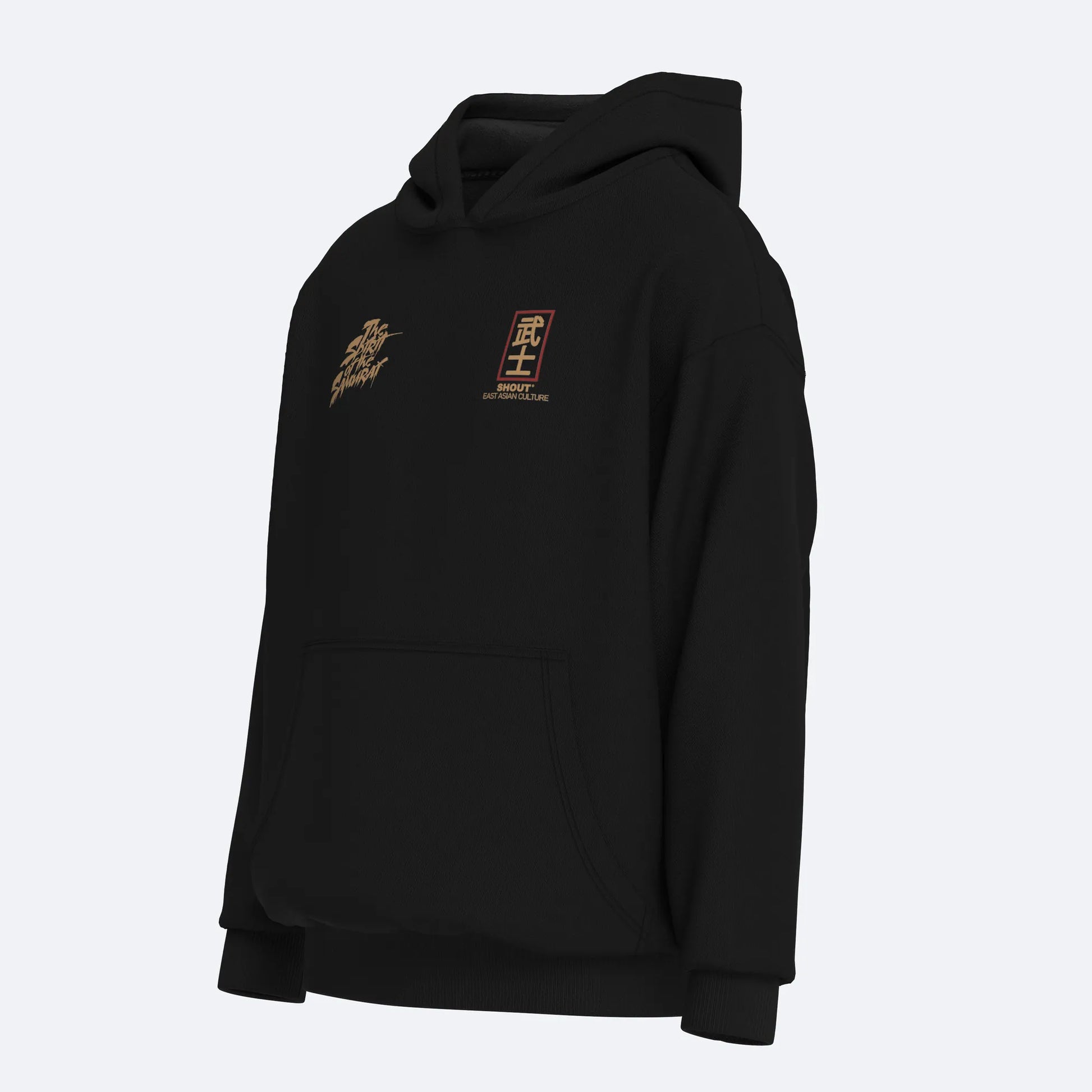 Shout The Spirit Of The Samurai Unisex Oversize Hoodie