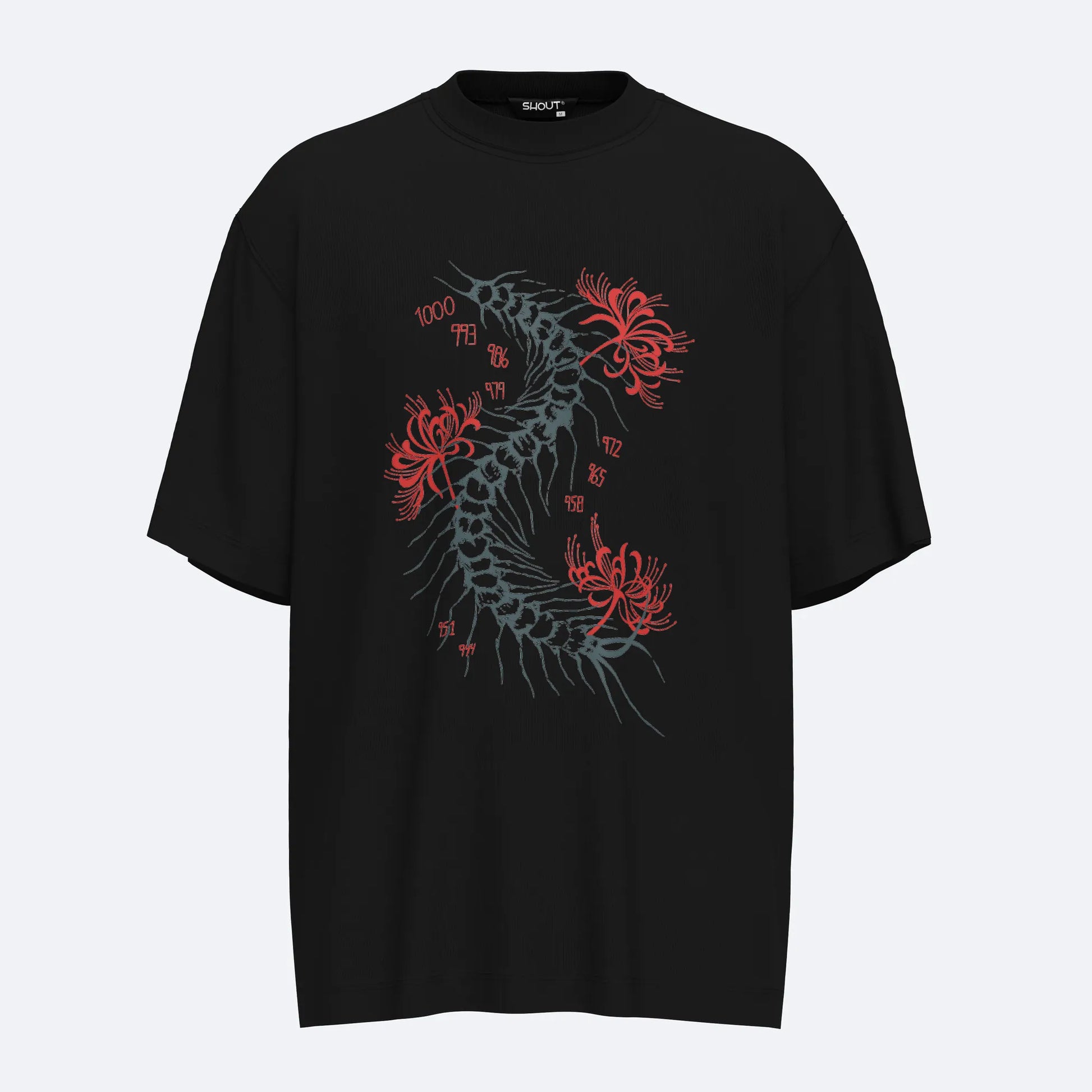 Shout Tokyo Ghoul Crimson Mukade Unisex Oversize Tişört
