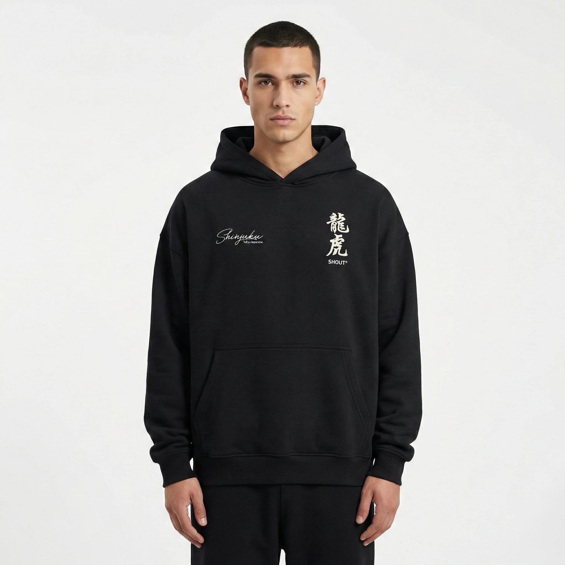 Shout Tokyo Shinjuku Tiger vs. Dragon Unisex Oversize Hoodie