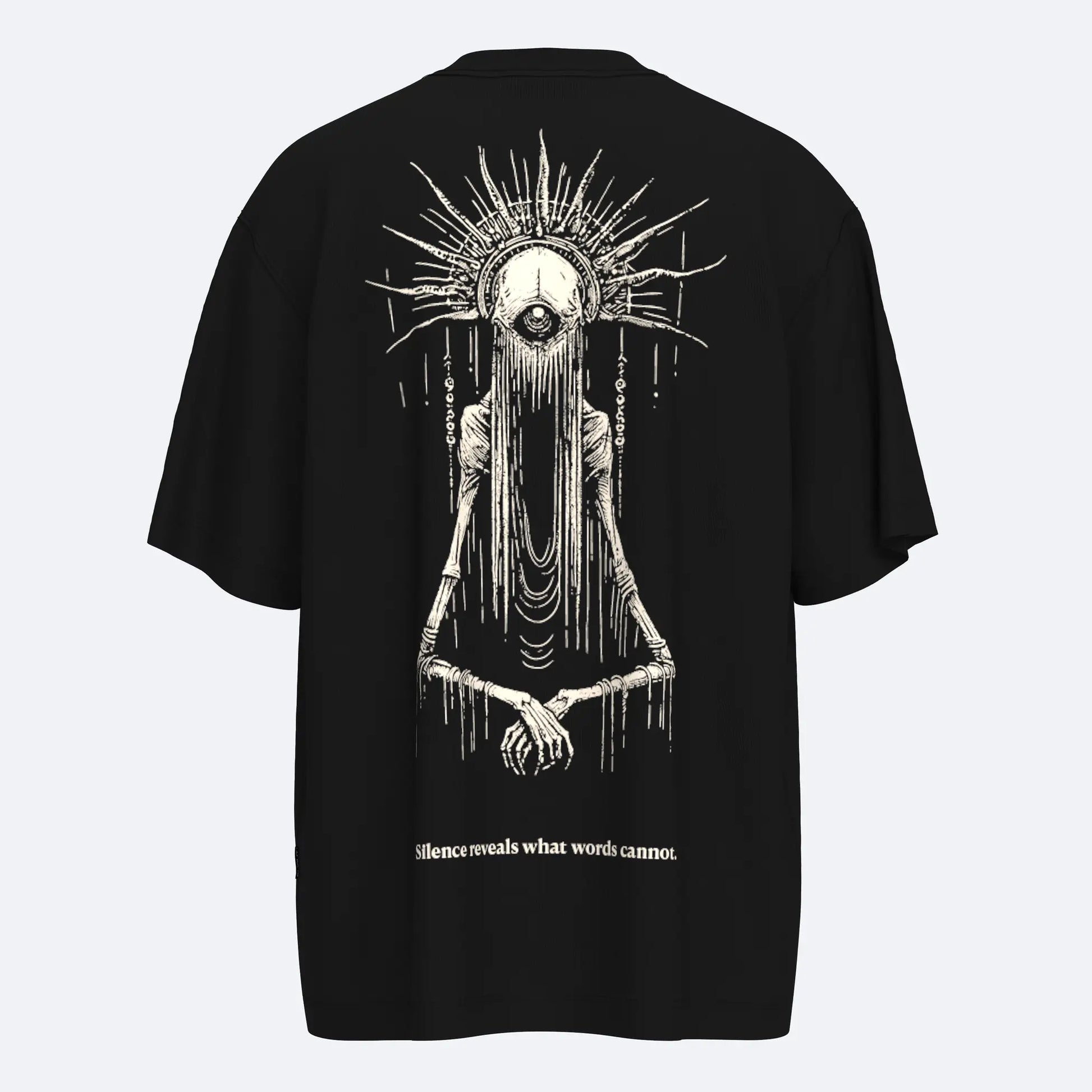 Shout Watcher Of Silence Unisex Oversize Tişört