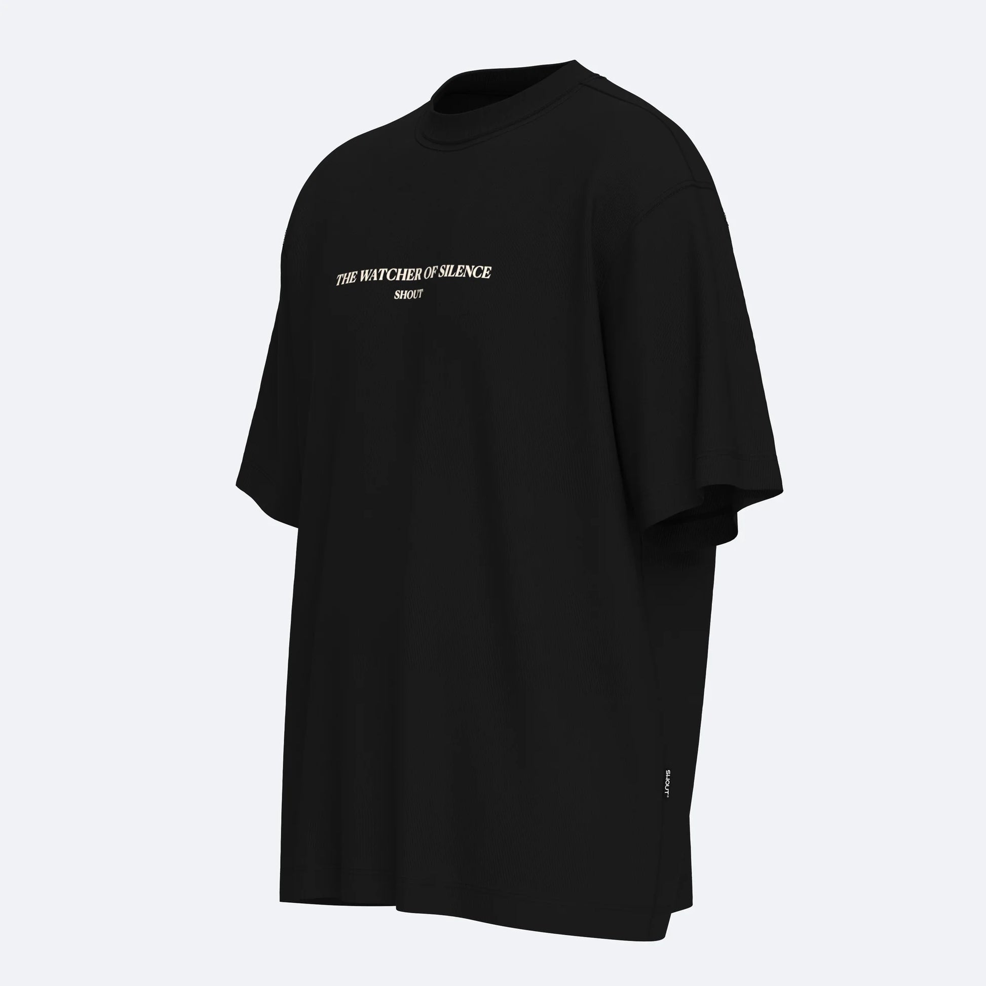 Shout Watcher Of Silence Unisex Oversize Tişört