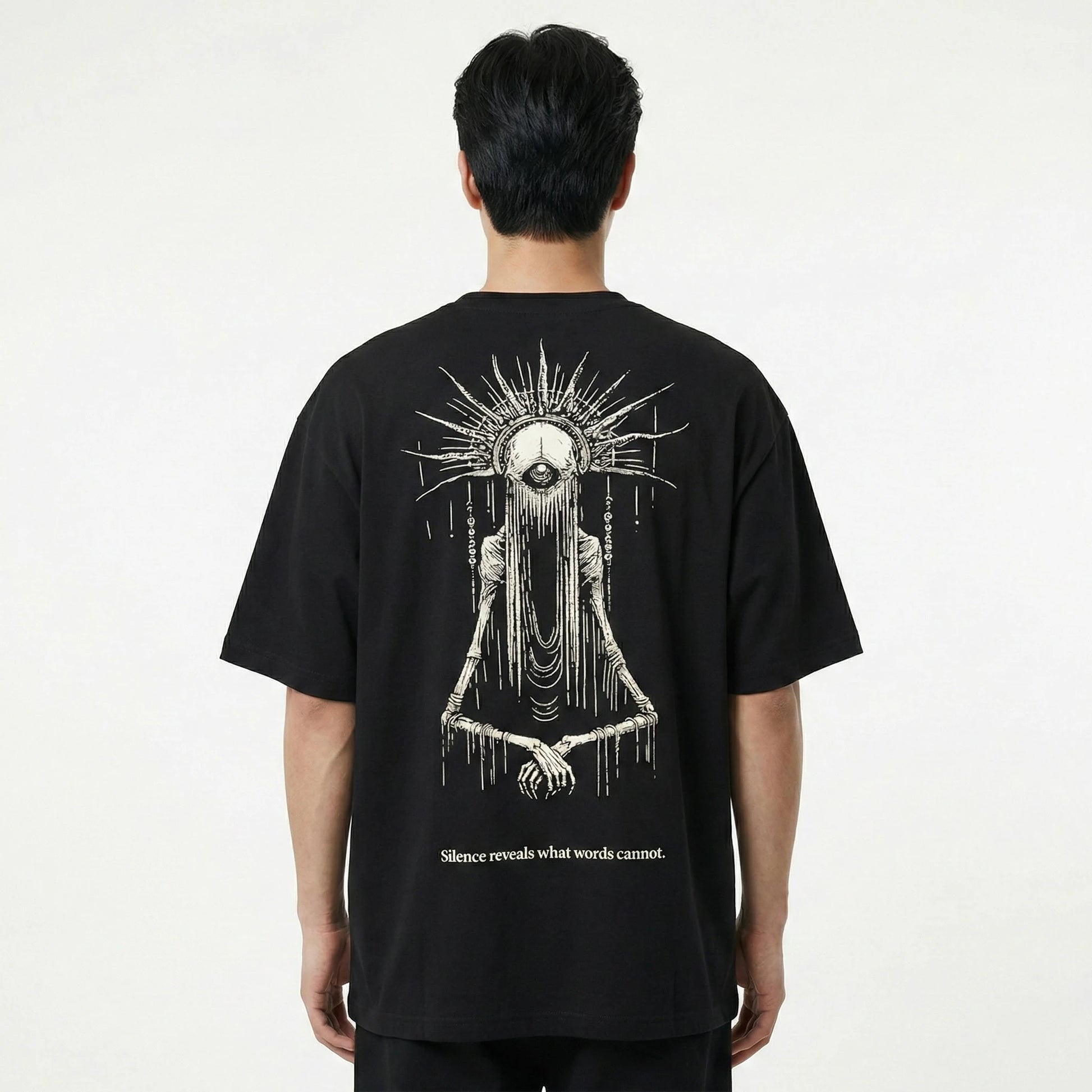 Shout Watcher Of Silence Unisex Oversize Tişört