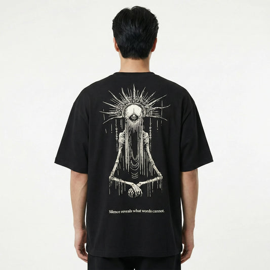 Shout Watcher Of Silence Unisex Oversize Tişört