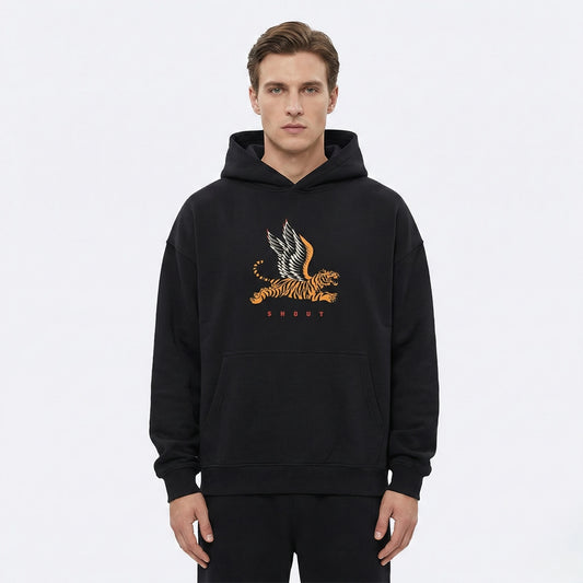 Shout Wild Hunt Unisex Oversize Hoodie
