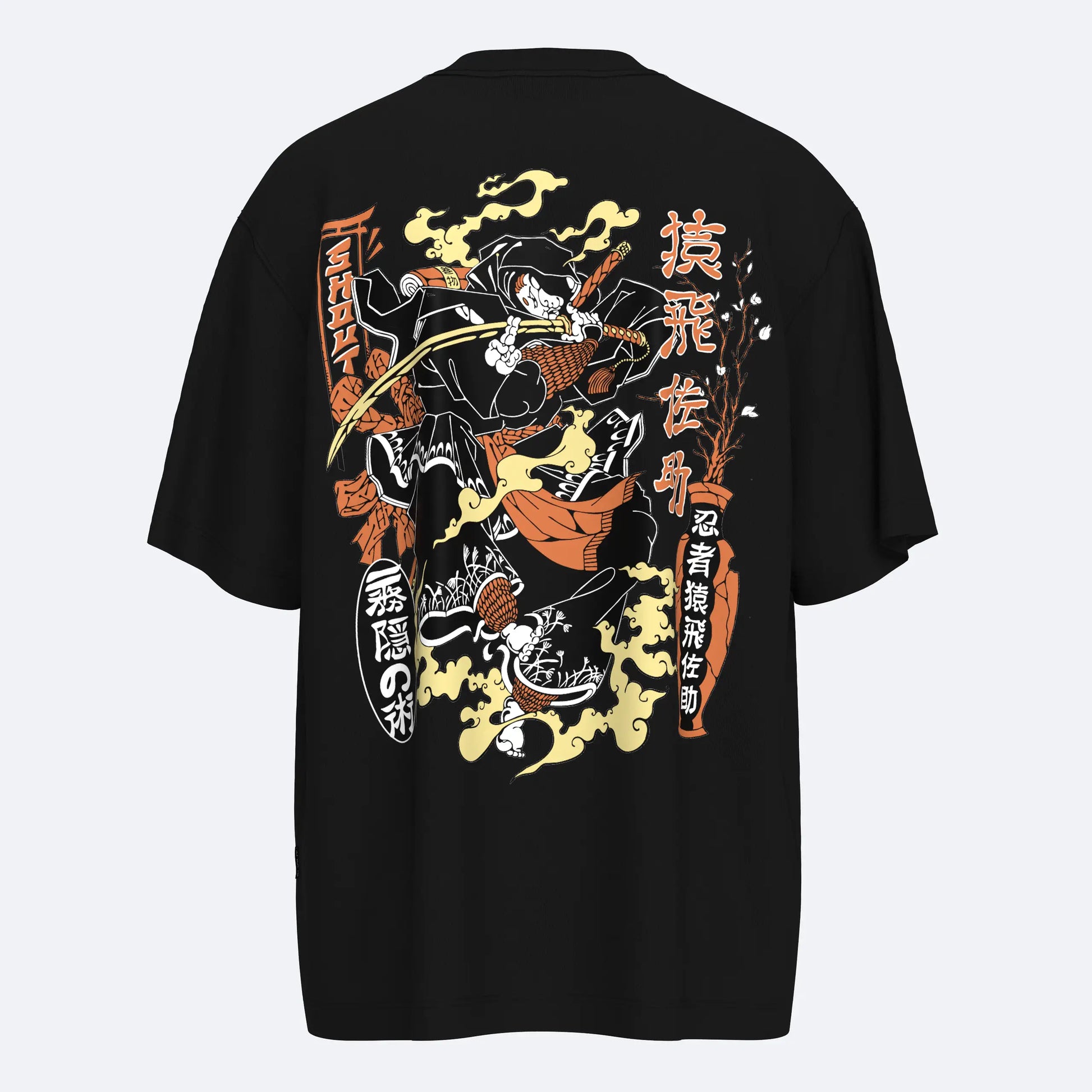 SHT-KAGBLACK-001 siyah-tisort-custom-view-2